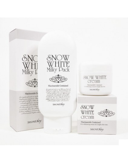 Secret key-  Snow White Cream + Snow White Milky Pack