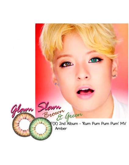 CIRCLE LENSES AMBER F(X)