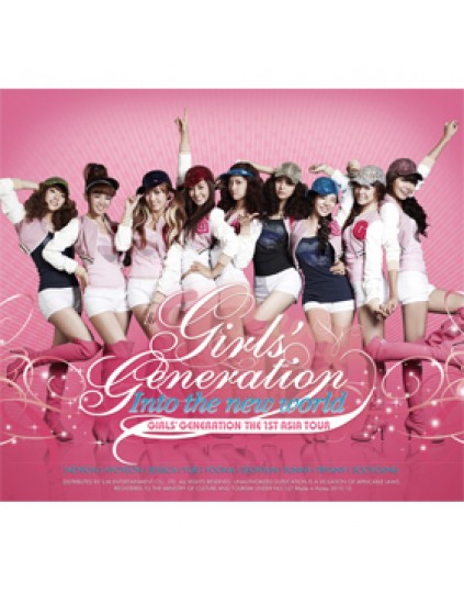 GIRLS' GENERATION - INTO THE NEW WORLD (THE 1ST ASIA TOUR) [2CD] 